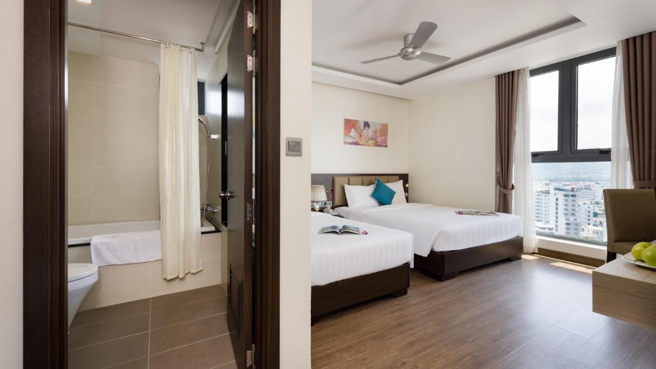 Sata Hotel На Транг Екстериор снимка